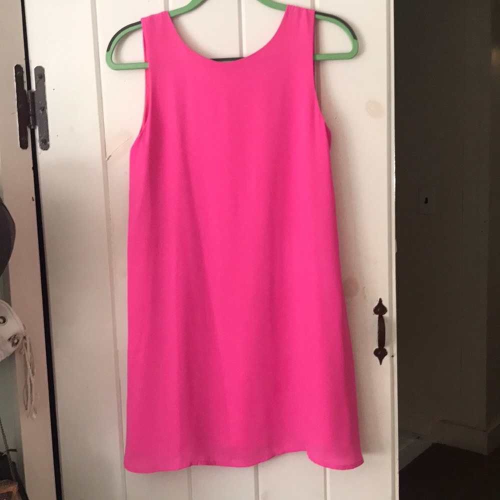 NWOT Backless silk shift dress!